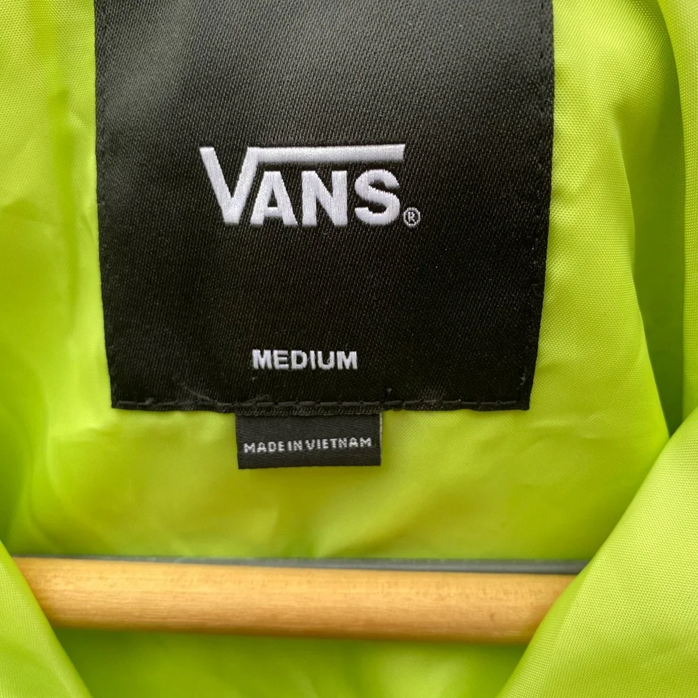 Vans checkered windbreaker men’s‎ size medium - Picture 4 of 6